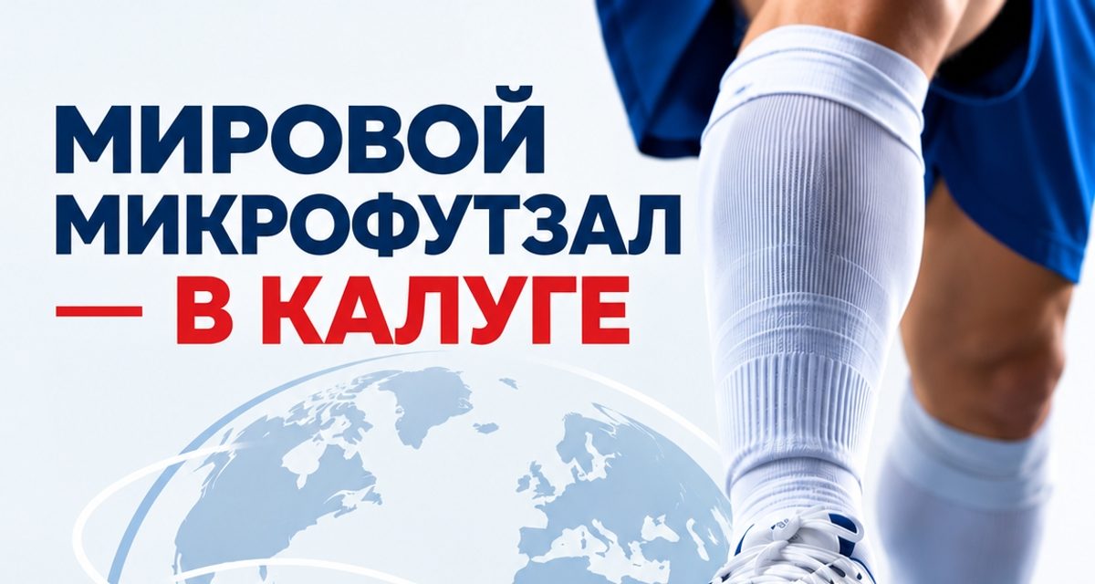 Калуга впервые примет чемпионат мира по микрофутзалу — в открытии сыграют Россия и Бразилия